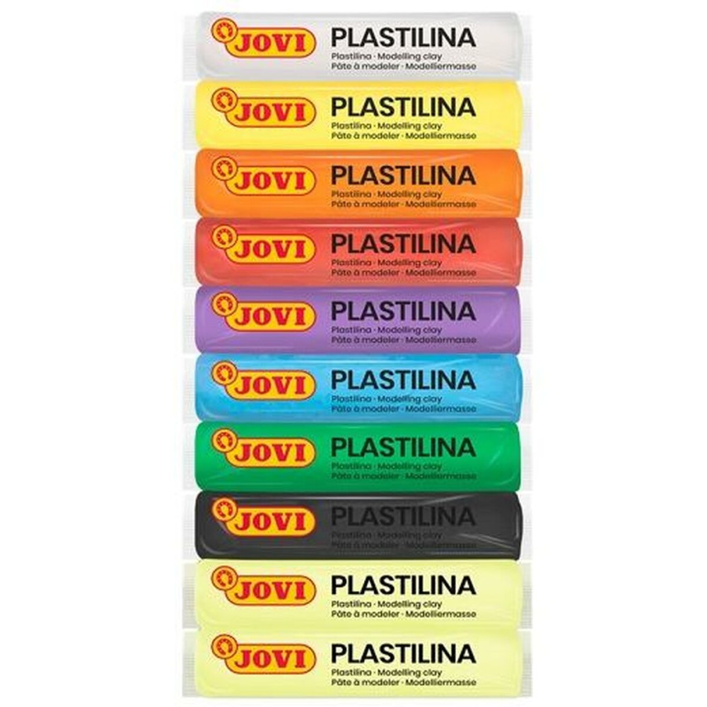 Pâte à modeler Jovi Multicouleur 10 Pièces 12 Pièces