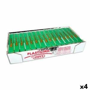 Pâte à modeler Jovi Vert clair 15 Pièces (4 Unités)