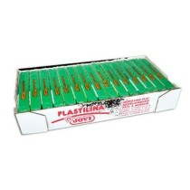 Pâte à modeler Jovi Vert clair 15 Pièces (4 Unités)