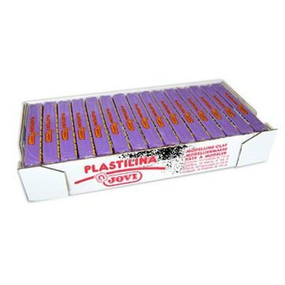 Pâte à modeler Jovi Lila 15 Pièces (4 Unités)