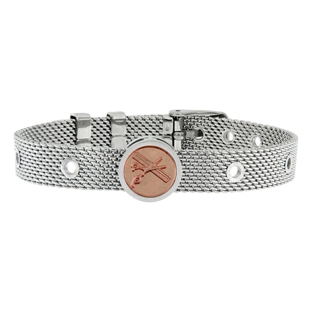 Unisex-Armreif Hairstylist Talent Jewels TJA-3-19-02-1-235 Silberfarben