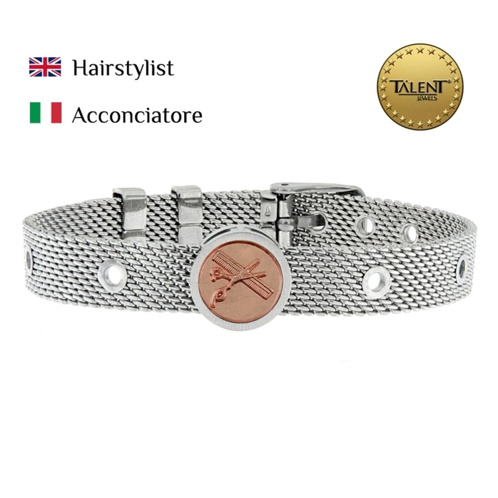 Bracelet Unisexe Hairstylist Talent Jewels TJA-3-19-02-1-235 Argenté