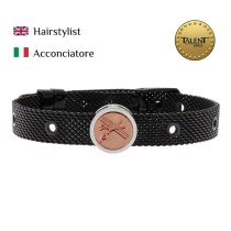 Bracelet Unisexe Hairstylist Talent Jewels TJA-3-19-02-2-235 Noir
