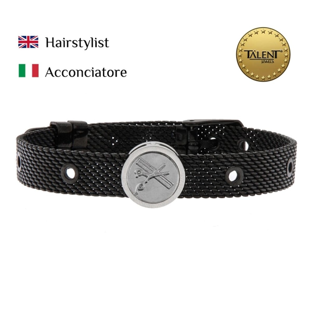 Bracelet Unisexe Hairstylist Talent Jewels TJA-3-19-03-2-235 Noir