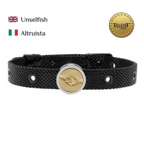 Bracelet Unisexe Unselfish Talent Jewels TJA-5-01-01-2-235 Noir