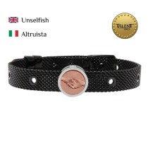 Bracelet Unisexe Unselfish Talent Jewels TJA-5-01-02-2-235 Noir
