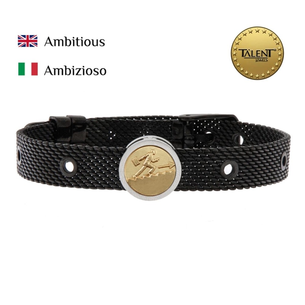 Bracelet Unisexe Ambitious Talent Jewels TJA-5-02-01-2-235 Noir