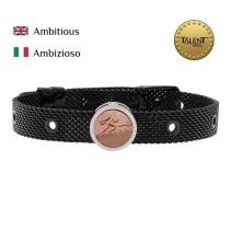 Bracelet Unisexe Ambitious Talent Jewels TJA-5-02-02-2-235 Noir