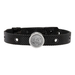 Unisex Bracelet Actor Talent Jewels TJA-3-01-03-2-235 Black