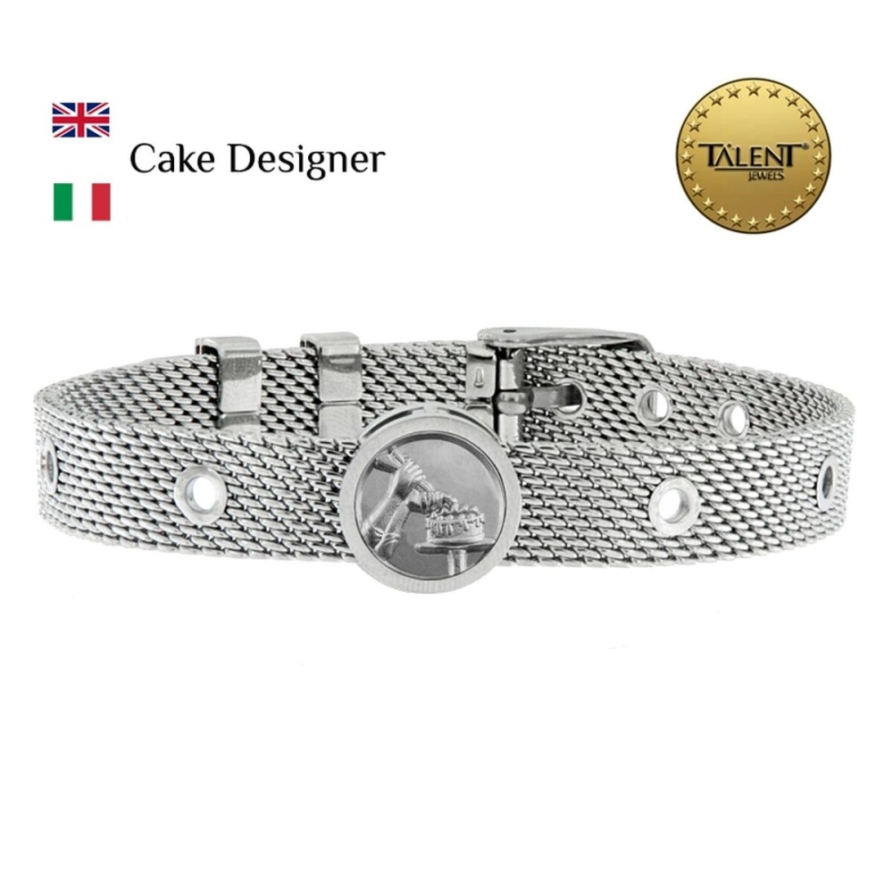 Bracelet Unisexe Cake Designer Talent Jewels TJA-3-04-03-1-235 Argenté