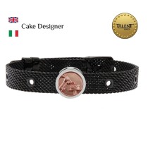 Bracelet Unisexe Cake Designer Talent Jewels TJA-3-04-02-2-235 Noir