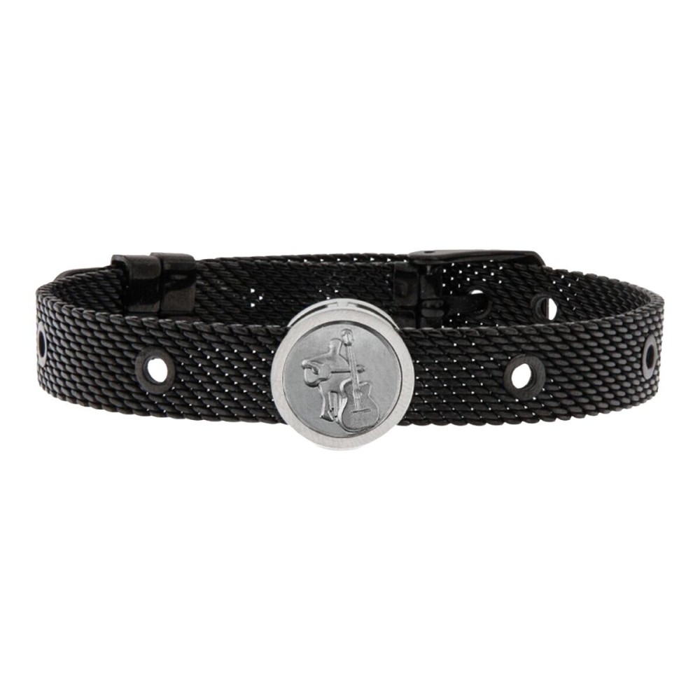 Bracelet Unisexe Guitarist Talent Jewels TJA-4-03-03-2-235 Noir