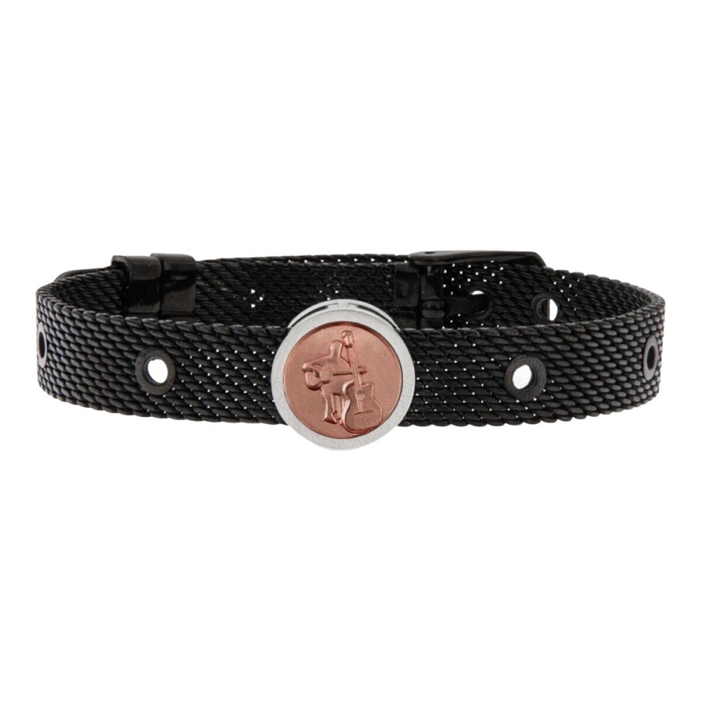 Bracelet Unisexe Guitarist Talent Jewels TJA-4-03-02-2-235 Noir