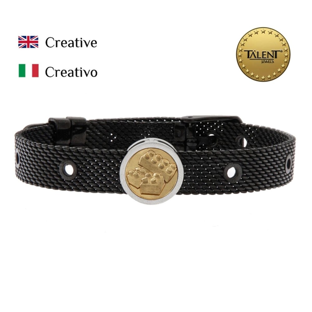 Bracelet Unisexe Creative Talent Jewels TJA-5-06-01-2-235 Noir