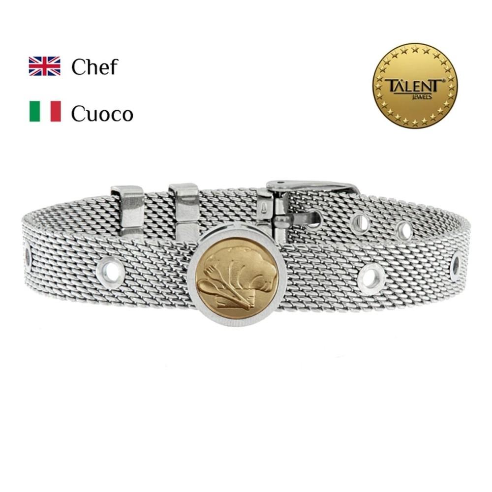 Bracelet Unisexe Chef Talent Jewels TJA-3-05-01-1-235 Argenté