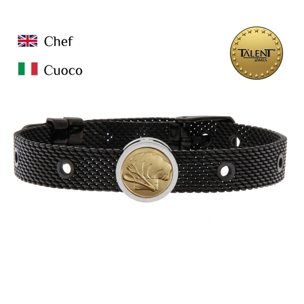 Bracelet Unisexe Chef Talent Jewels TJA-3-05-01-2-235 Noir
