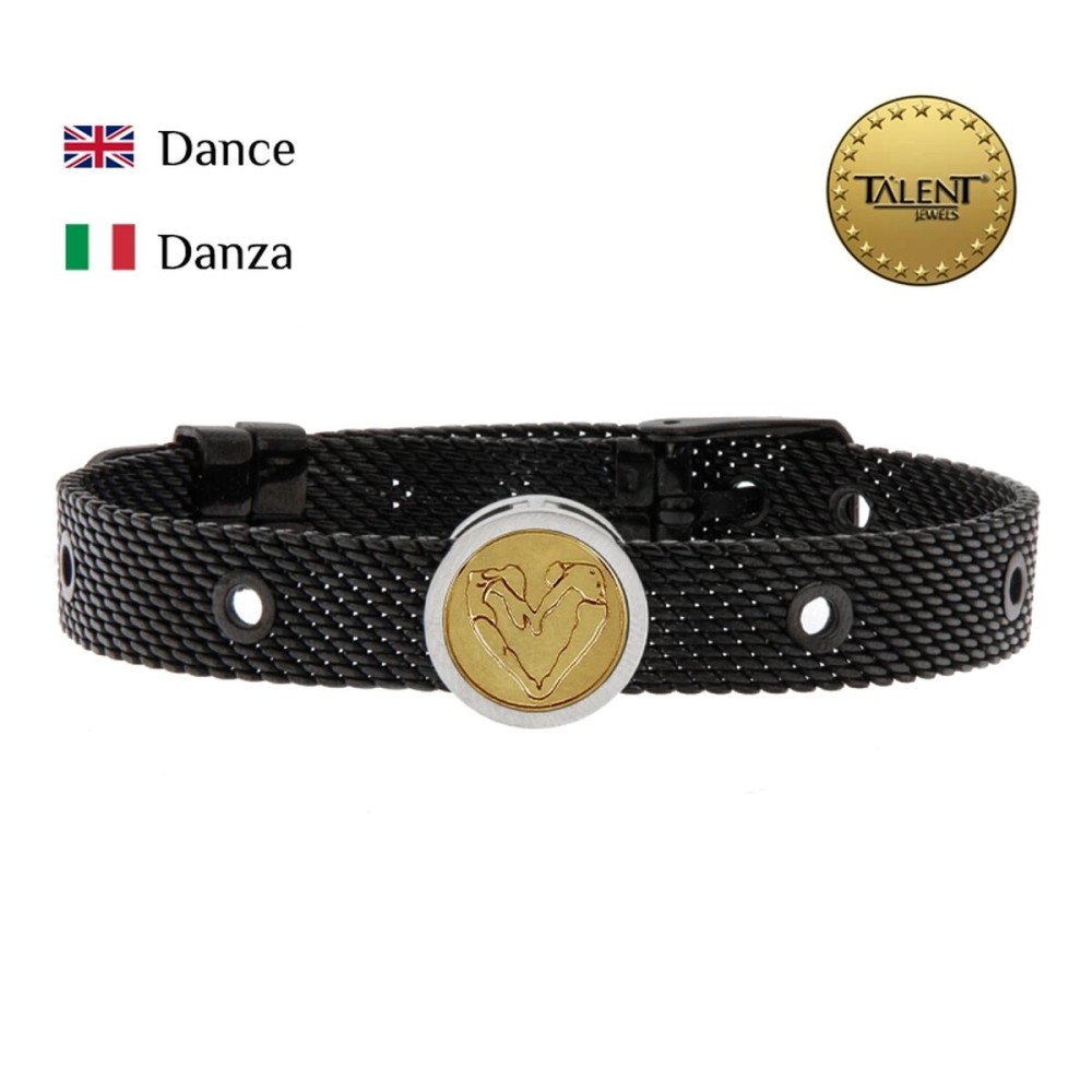 Unisex-Armreif Dance Talent Jewels TJA-3-20-01-2-235 Schwarz