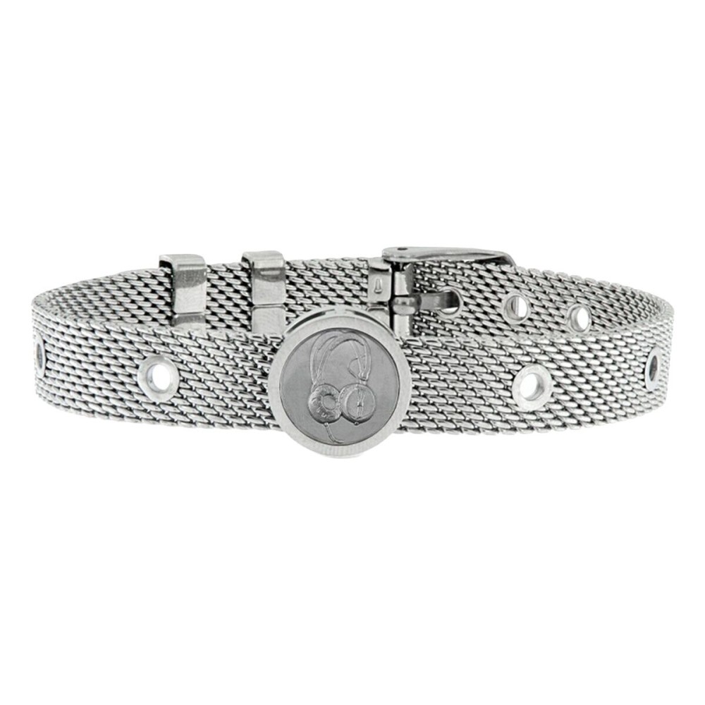 Bracelet Unisexe Deejay Talent Jewels TJA-4-05-03-1-235 Argenté