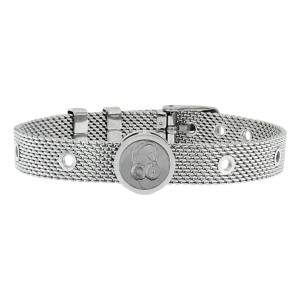 Bracelet Unisexe Deejay Talent Jewels TJA-4-05-03-1-235 Argenté