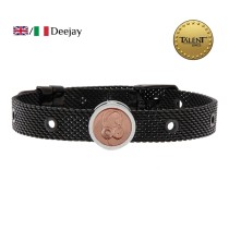 Bracelet Unisexe Deejay Talent Jewels TJA-4-05-02-2-235 Noir
