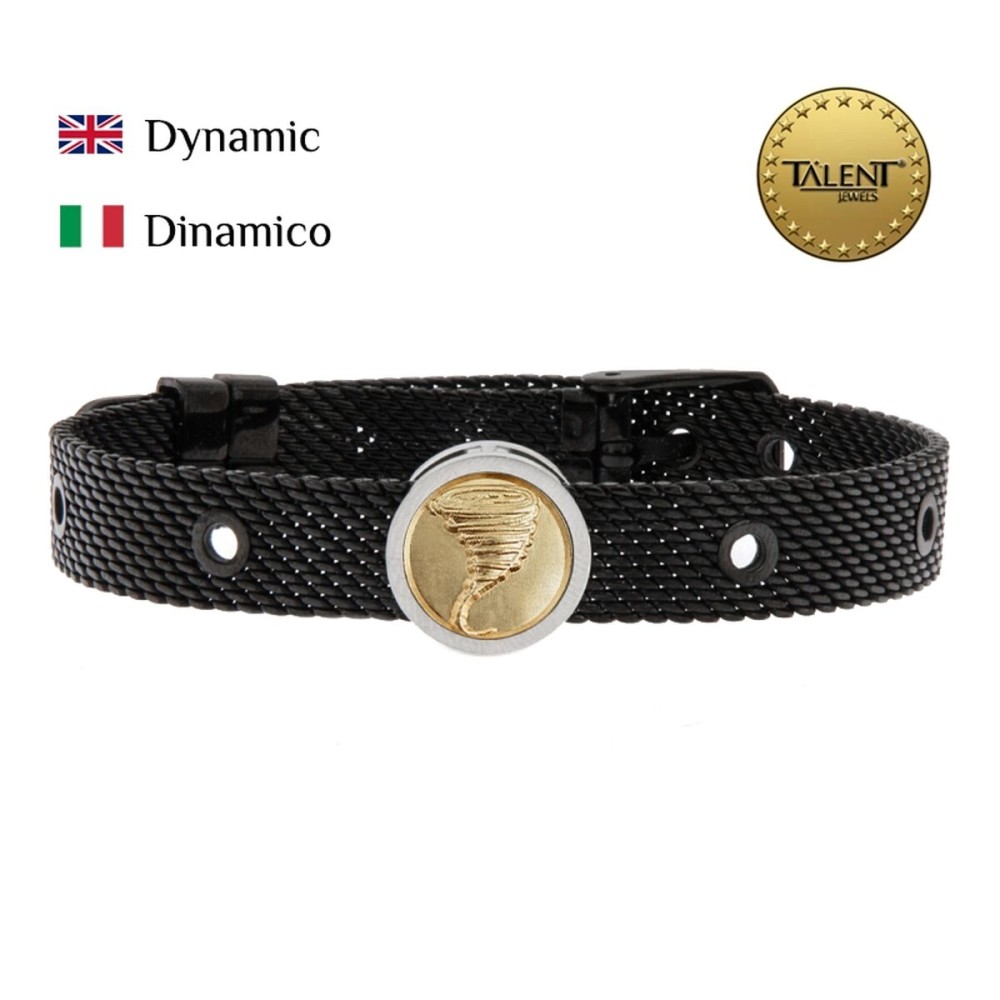 Bracelet Unisexe Dynamic Talent Jewels TJA-5-12-01-2-235 Noir