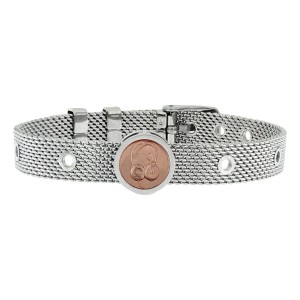 Bracelet Unisexe Deejay Talent Jewels TJA-4-05-02-1-235 Argenté