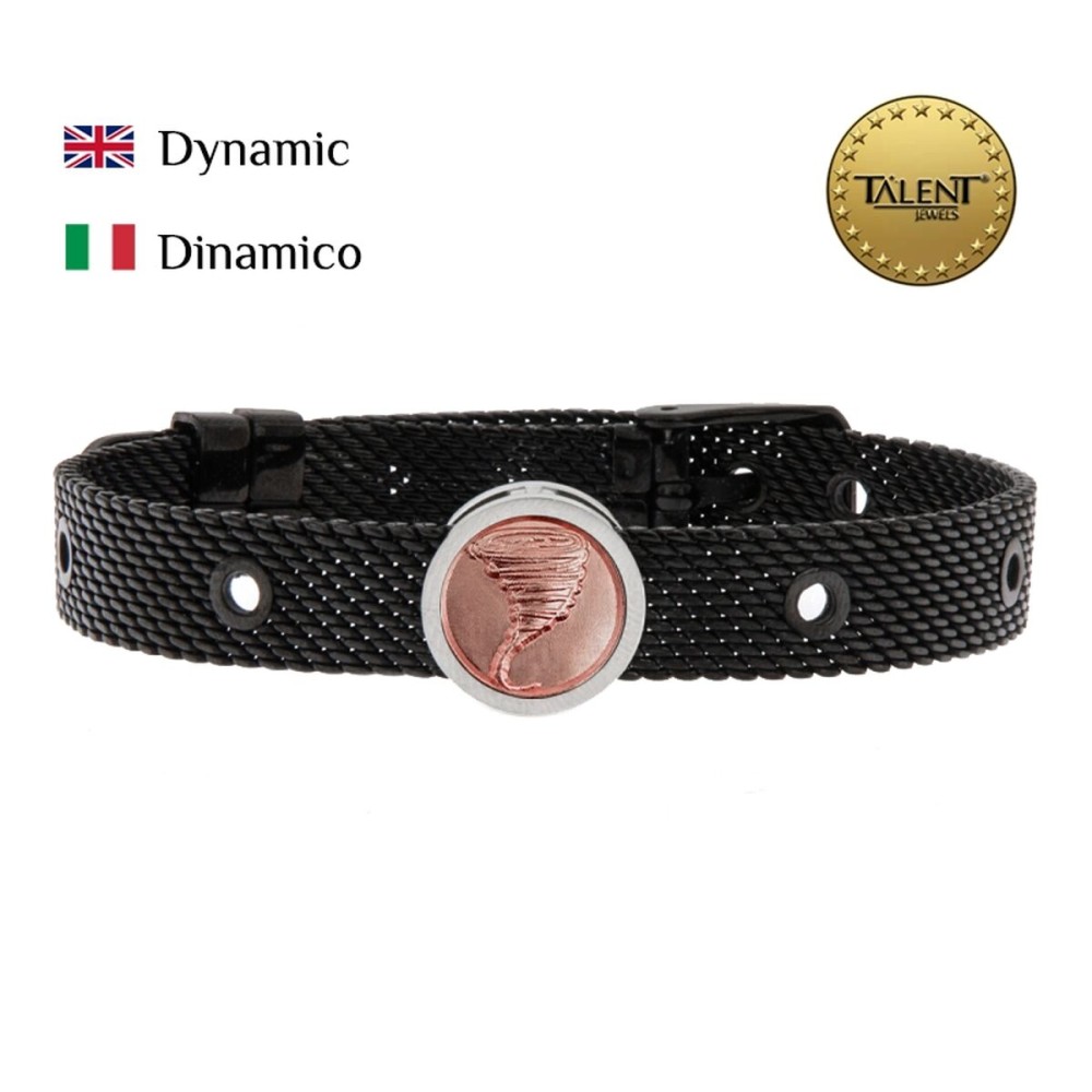 Bracelet Unisexe Dynamic Talent Jewels TJA-5-12-02-2-235 Noir
