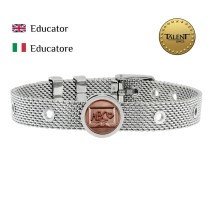 Bracelet Unisexe Educator Talent Jewels TJA-2-06-02-1-235 Argenté