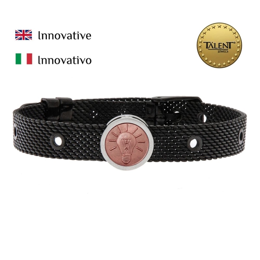 Bracelet Unisexe Innovative Talent Jewels TJA-5-08-02-2-235 Noir