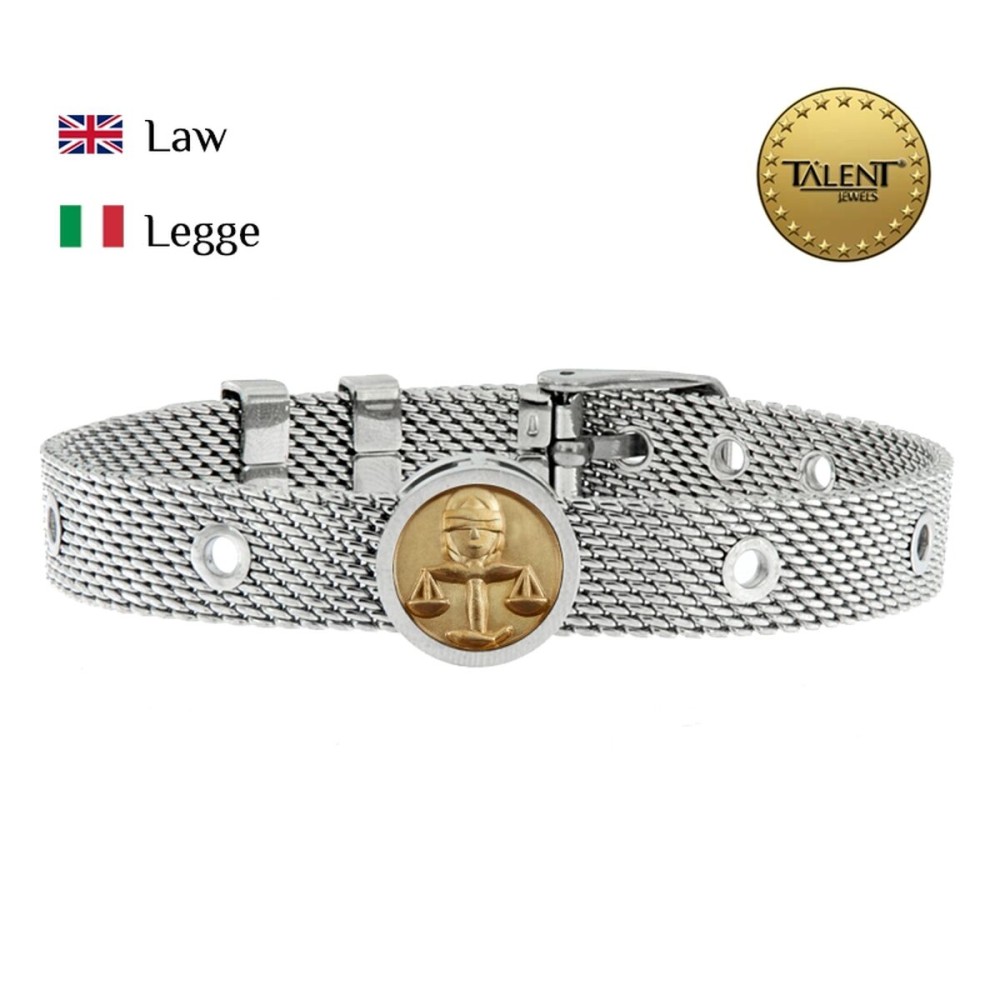 Bracelet Unisexe Law Talent Jewels TJA-2-05-01-1-235 Argenté
