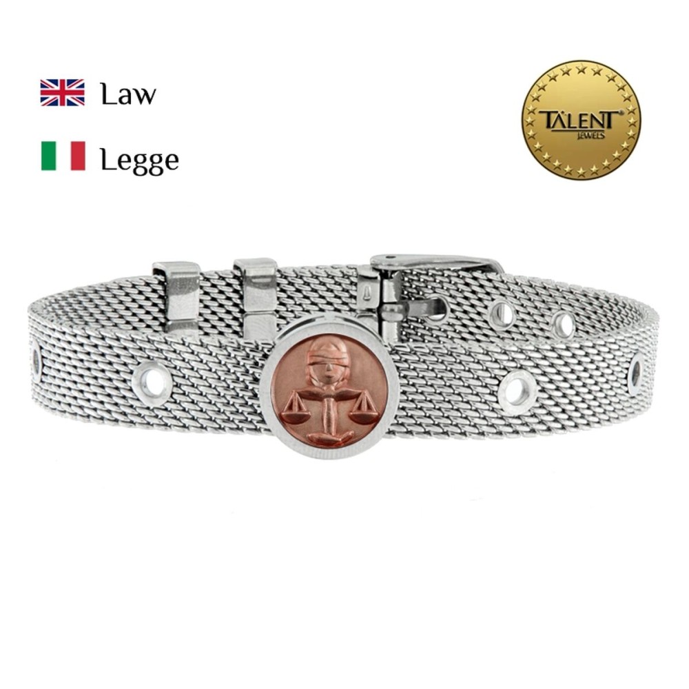 Bracelet Unisexe Law Talent Jewels TJA-2-05-02-1-235 Argenté