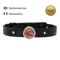 Bracelet Unisexe Mathematician Talent Jewels TJA-2-02-02-2-235 Noir