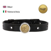 Bracelet Unisexe Biker Talent Jewels TJA-1-09-01-2-235 Noir