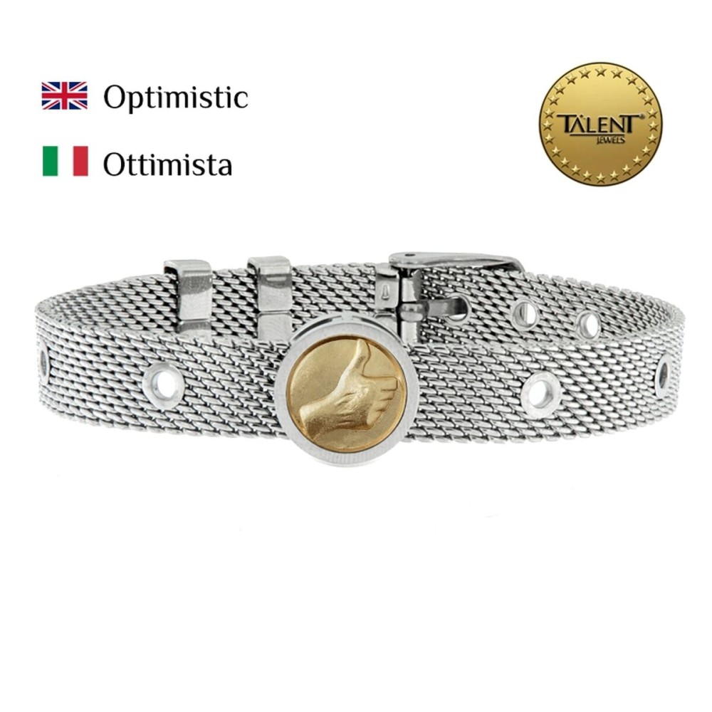 Bracelet Unisexe Optimistic Talent Jewels TJA-5-13-01-1-235 Argenté