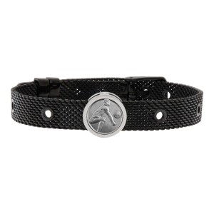 Bracelet Unisexe VolleyBall Player Talent Jewels TJA-1-12-03-2-235 Noir