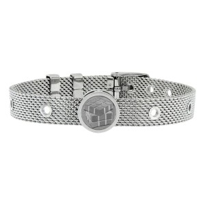 Bracelet Unisexe Patient Talent Jewels TJA-5-09-03-1-235 Argenté
