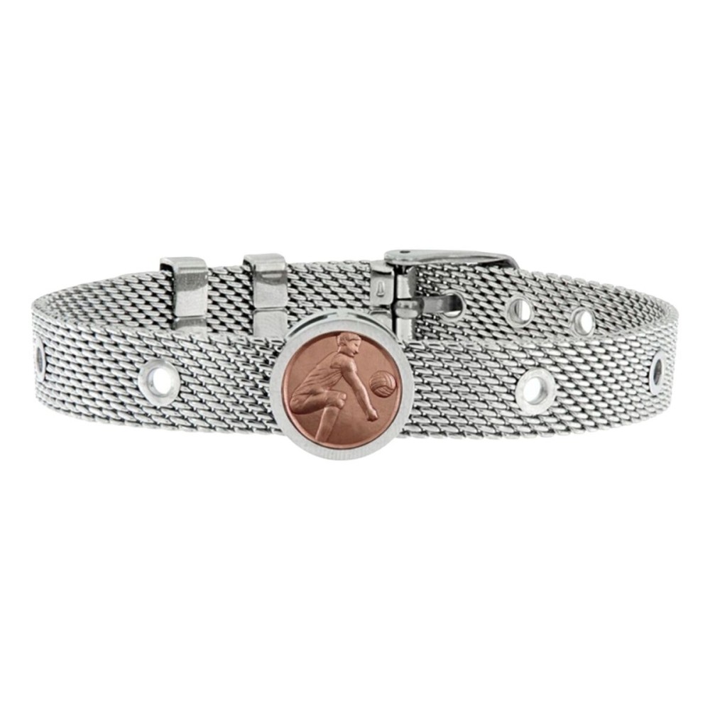 Bracelet Unisexe VolleyBall Player Talent Jewels TJA-1-12-02-1-235 Argenté