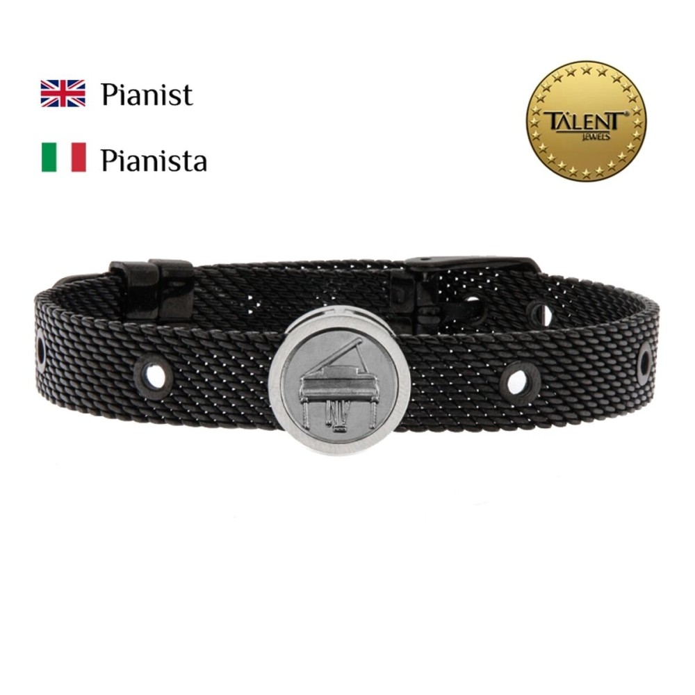 Bracelet Unisexe Pianist Talent Jewels TJA-4-06-03-2-235 Noir