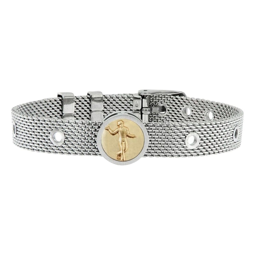 Unisex-Armreif Showman Talent Jewels TJA-3-17-01-1-235 Silberfarben