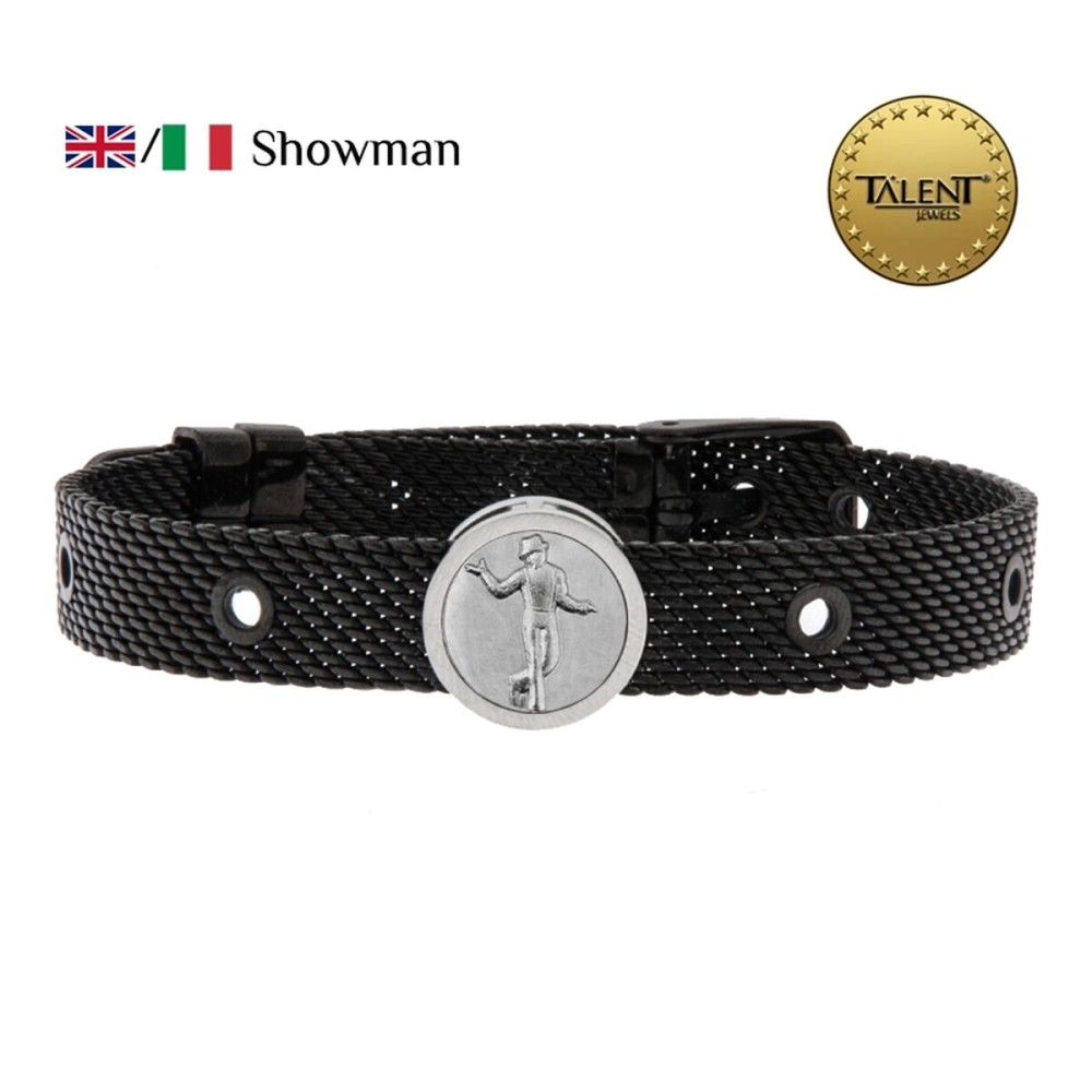 Unisex-Armreif Showman Talent Jewels TJA-3-17-03-2-235 Schwarz