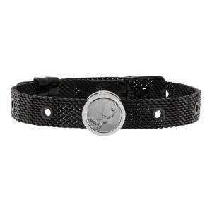 Unisex-Armreif Tennis Player Talent Jewels TJA-1-18-03-2-235 Schwarz