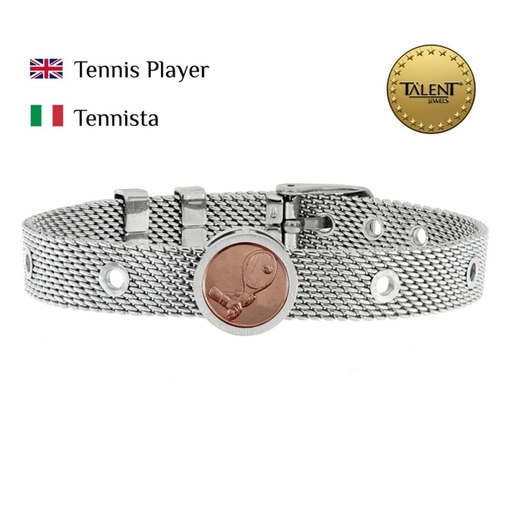 Bracelet Unisexe Tennis Player Talent Jewels TJA-1-18-02-1-235 Argenté