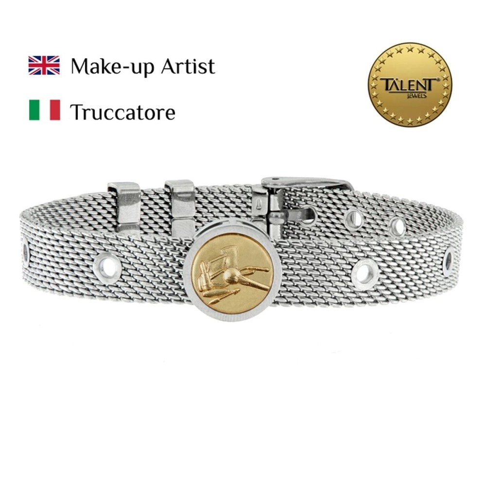 Bracelet Unisexe Make-up Artist Talent Jewels TJA-3-18-01-1-235 Argenté