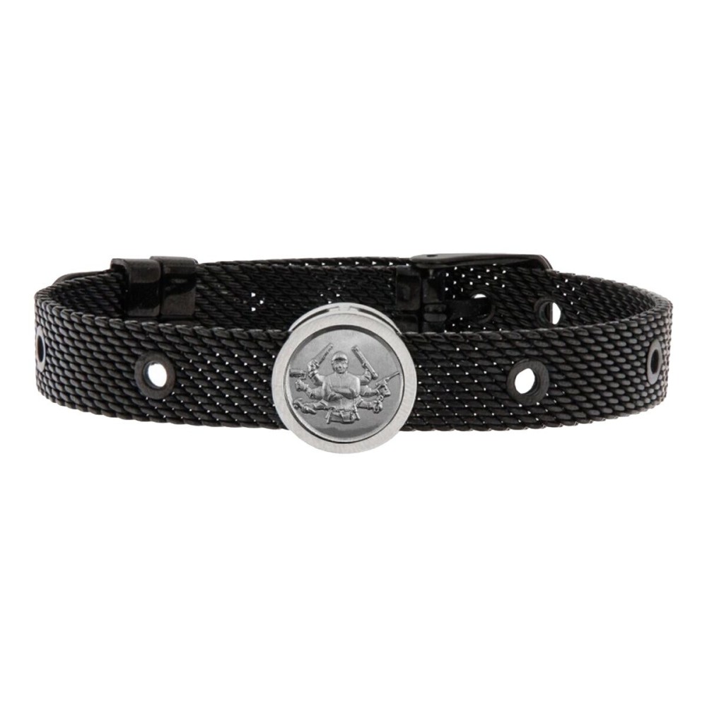 Bracelet Unisexe Handyman Talent Jewels TJA-2-03-03-2-235 Noir