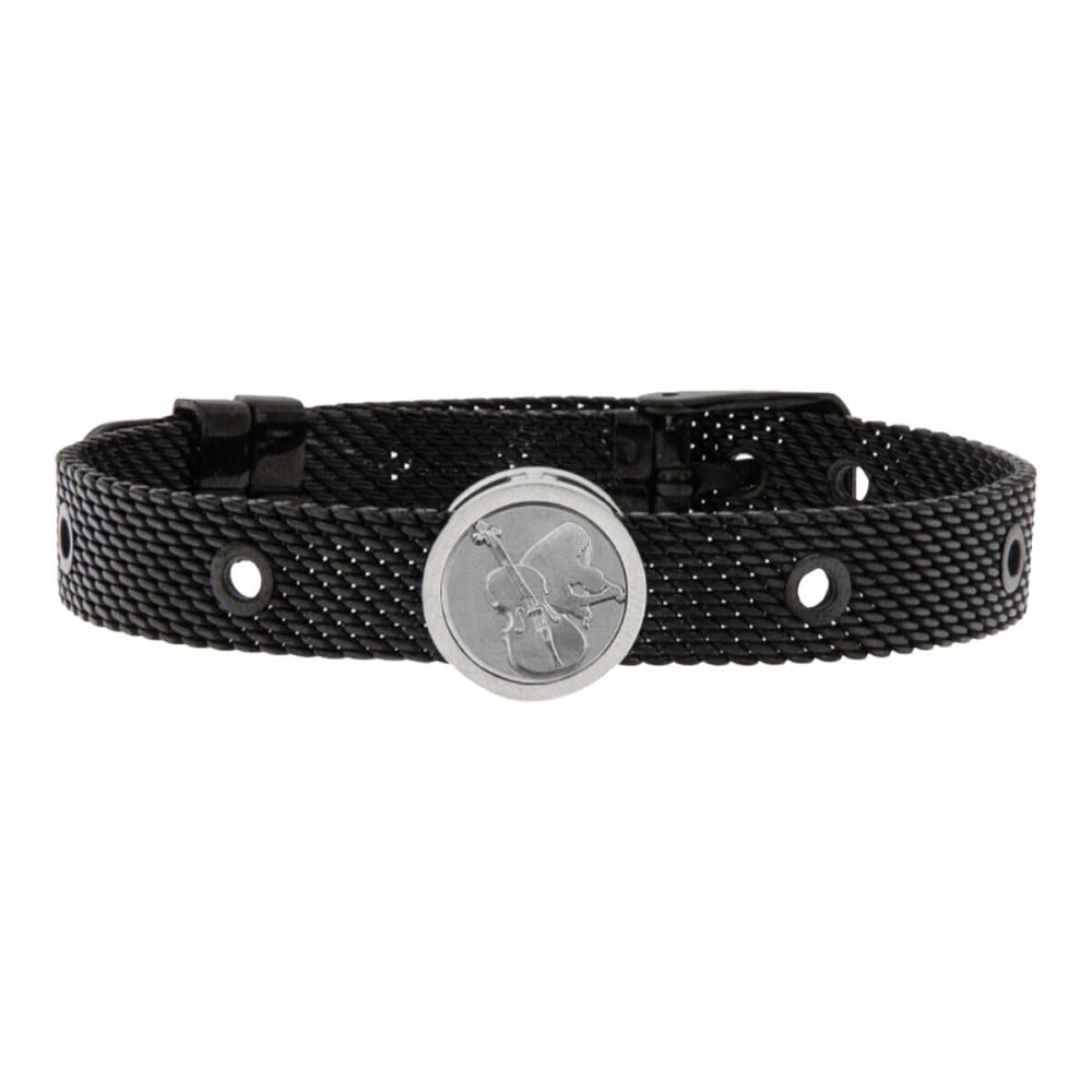 Unisex-Armreif Violinist Talent Jewels TJA-4-09-03-2-235 Schwarz