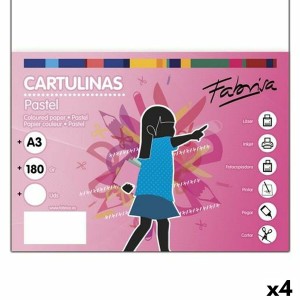Papiers carton Fabrisa Blanc (4 Unités)