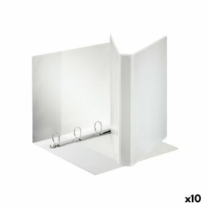 Ring binder Esselte White A4 (10Units)