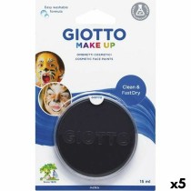 Face Painting Giotto Black 15 ml (5 Units)