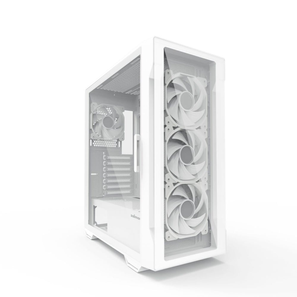 ATX Semi-Tower Gehäuse Zalman I3 NEO TG WHITE Weiß