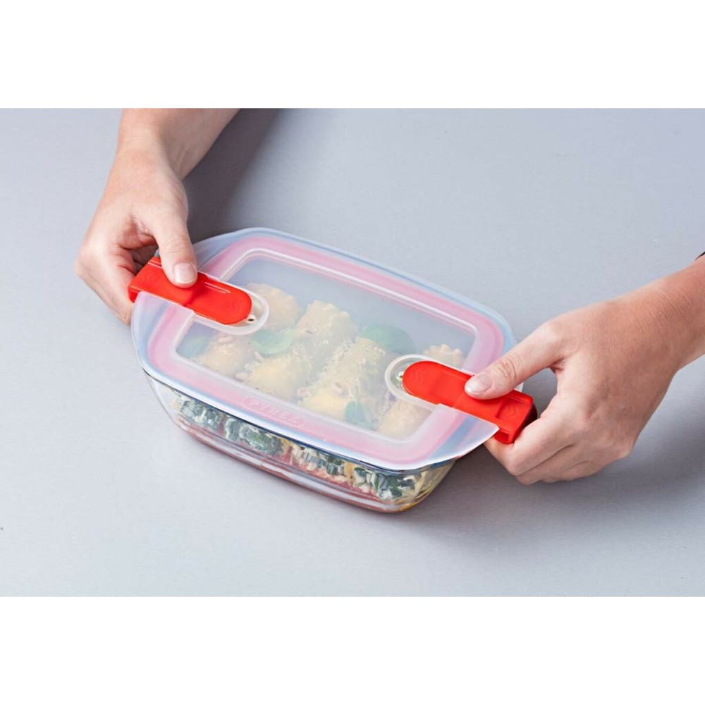 Food Preservation Container Pyrex White Transparent 400 ml